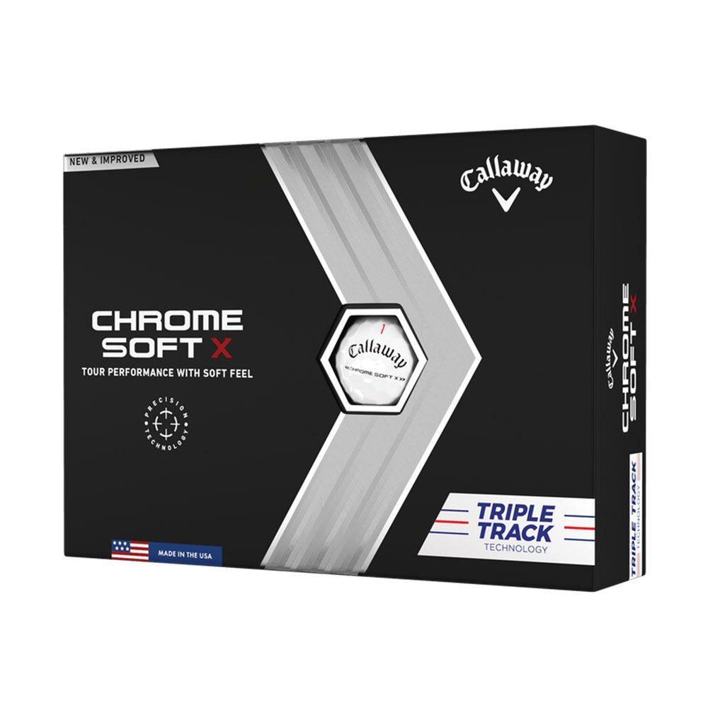 Callaway Chrome Soft X Triple Track Golf Balls In India | golfedge | India’s Favourite Online Golf Store | golfedgeindia.com