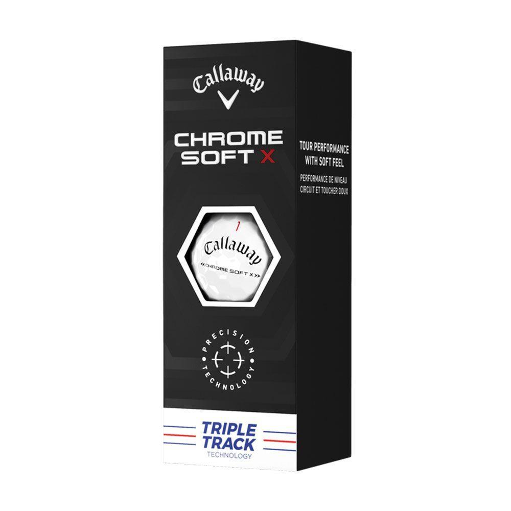 Callaway Chrome Soft X Triple Track Golf Balls In India | golfedge | India’s Favourite Online Golf Store | golfedgeindia.com