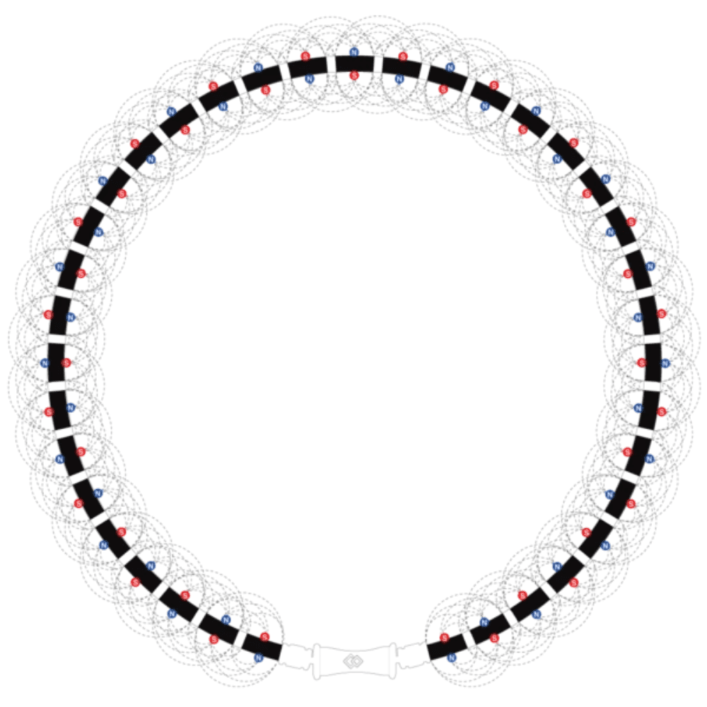 Colantotte Tao Raffi Magnetic Necklace In India | golfedge | India’s Favourite Online Golf Store | golfedgeindia.com