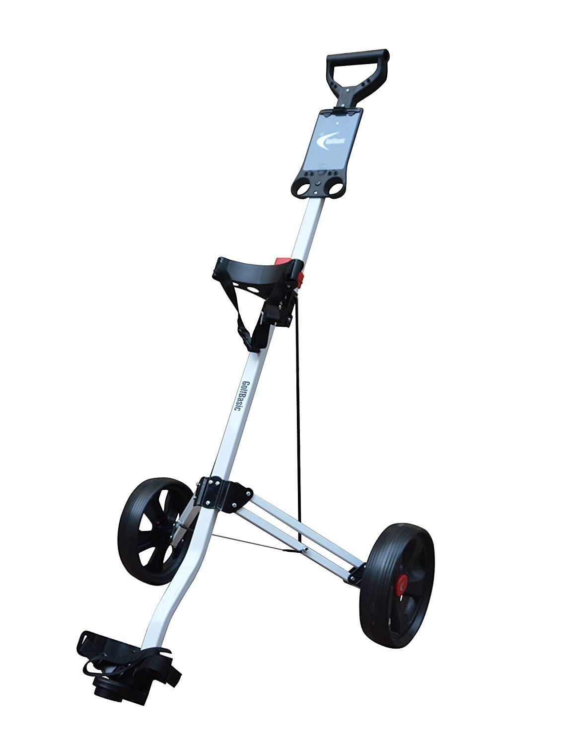 GolfBasic Vintage Aluminium 2 Wheel Trolley In India | golfedge  | India’s Favourite Online Golf Store | golfedgeindia.com