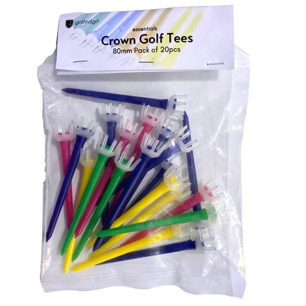 Golfedge 80mm Crown Tees (Pack of 20 pcs) In India | golfedge | India’s Favourite Online Golf Store | golfedgeindia.com