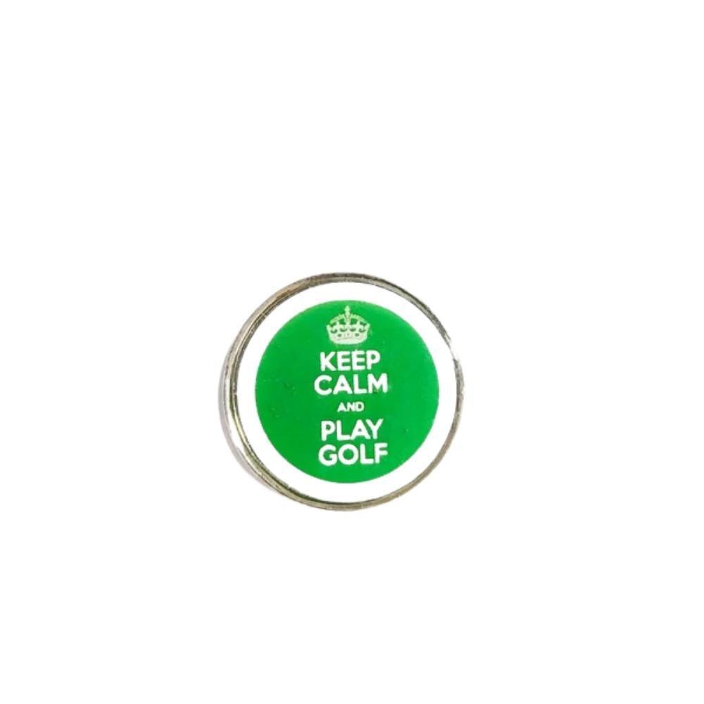Golfedge Keep Calm Magnetic Marker & Hat Clip In India | golfedge | India’s Favourite Online Golf Store | golfedgeindia.com