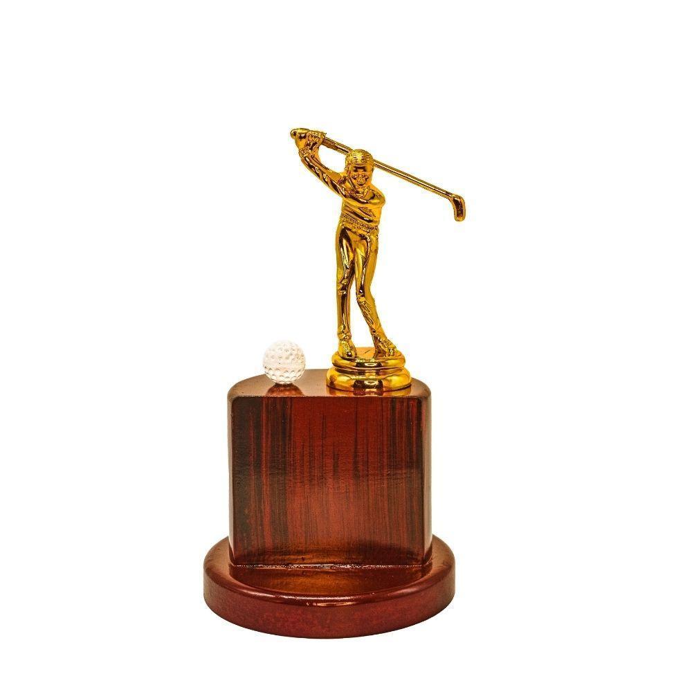 Golfer Taking Shot Golf Trophies In India | golfedge | India’s Favourite Online Golf Store | golfedgeindia.com