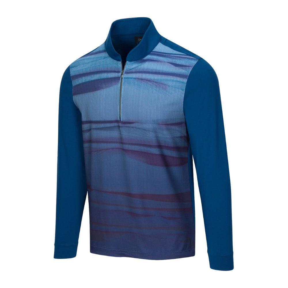Greg Norman Misty 1/4 Zip Pullover In India | golfedge | India’s Favourite Online Golf Store | golfedgeindia.com