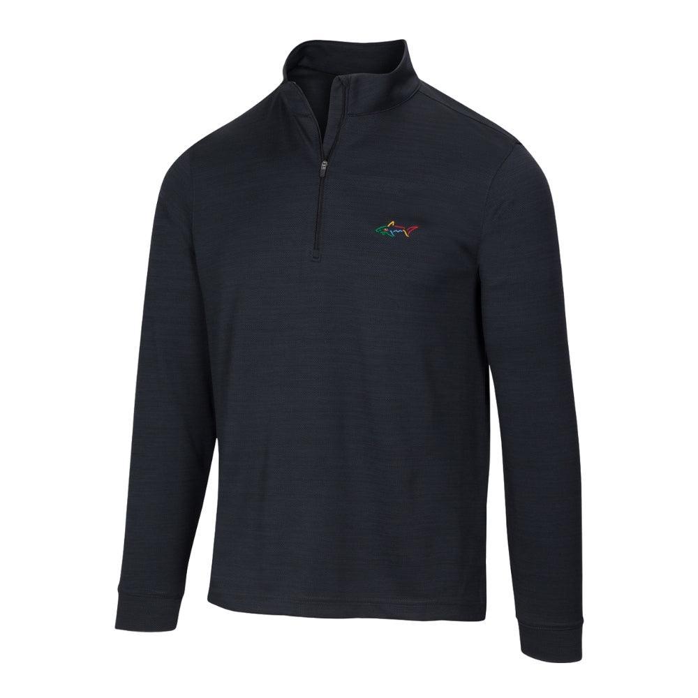 Greg Norman Performance Shark 1/4 Zip Mock Neck Pullover In India | golfedge  | India’s Favourite Online Golf Store | golfedgeindia.com