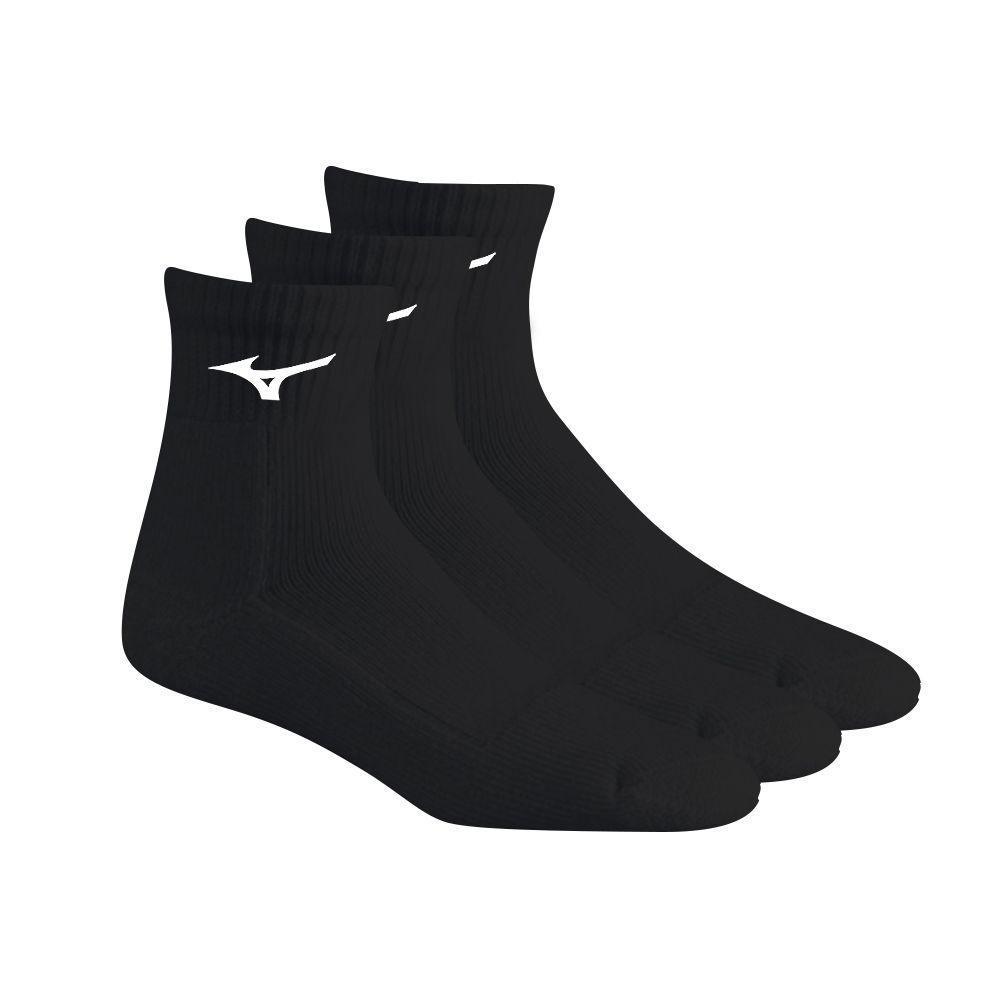Mizuno 2021 Quarter Crew Basic Golf Socks (3 Pair) In India | golfedge | India’s Favourite Online Golf Store | golfedgeindia.com