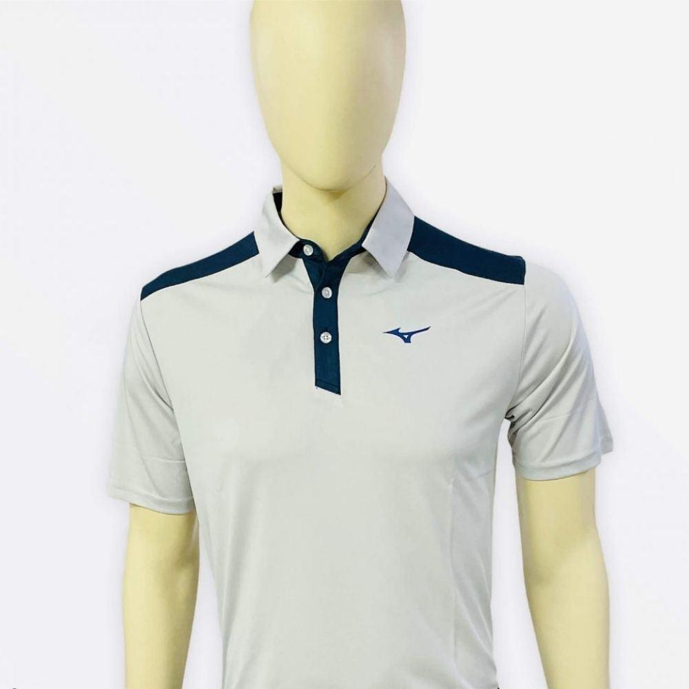 Mizuno Basic Contrast Yoke Polo T-Shirt In India | golfedge  | India’s Favourite Online Golf Store | golfedgeindia.com