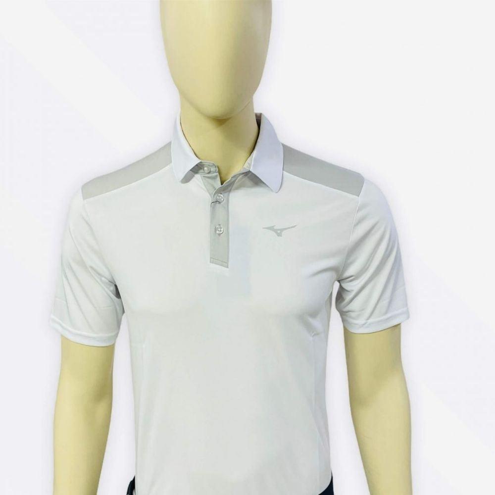 Mizuno Basic Contrast Yoke Polo T-Shirt In India | golfedge | India’s Favourite Online Golf Store | golfedgeindia.com