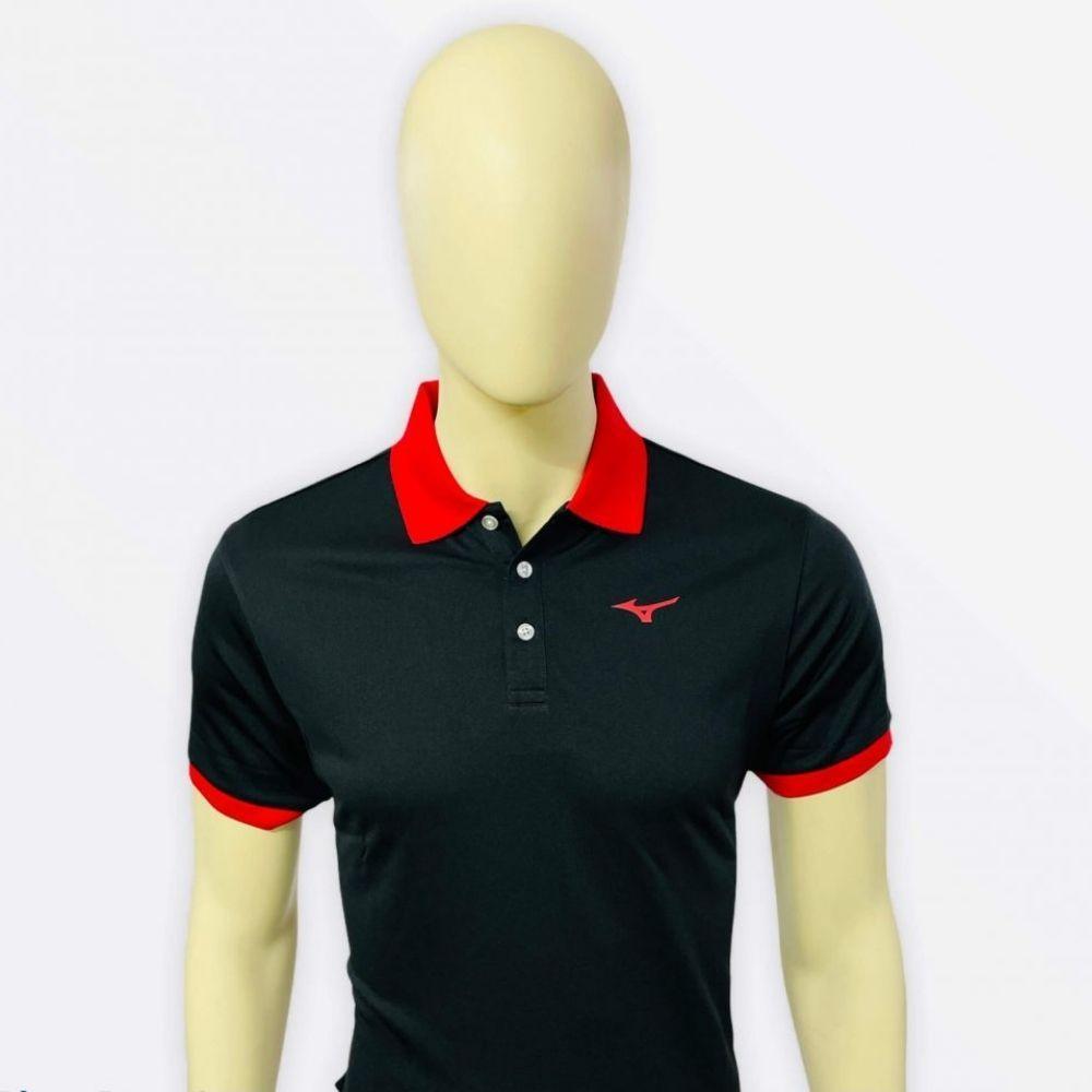 Mizuno Basic Ribbed Collar Polo T-Shirt In India | golfedge | India’s Favourite Online Golf Store | golfedgeindia.com