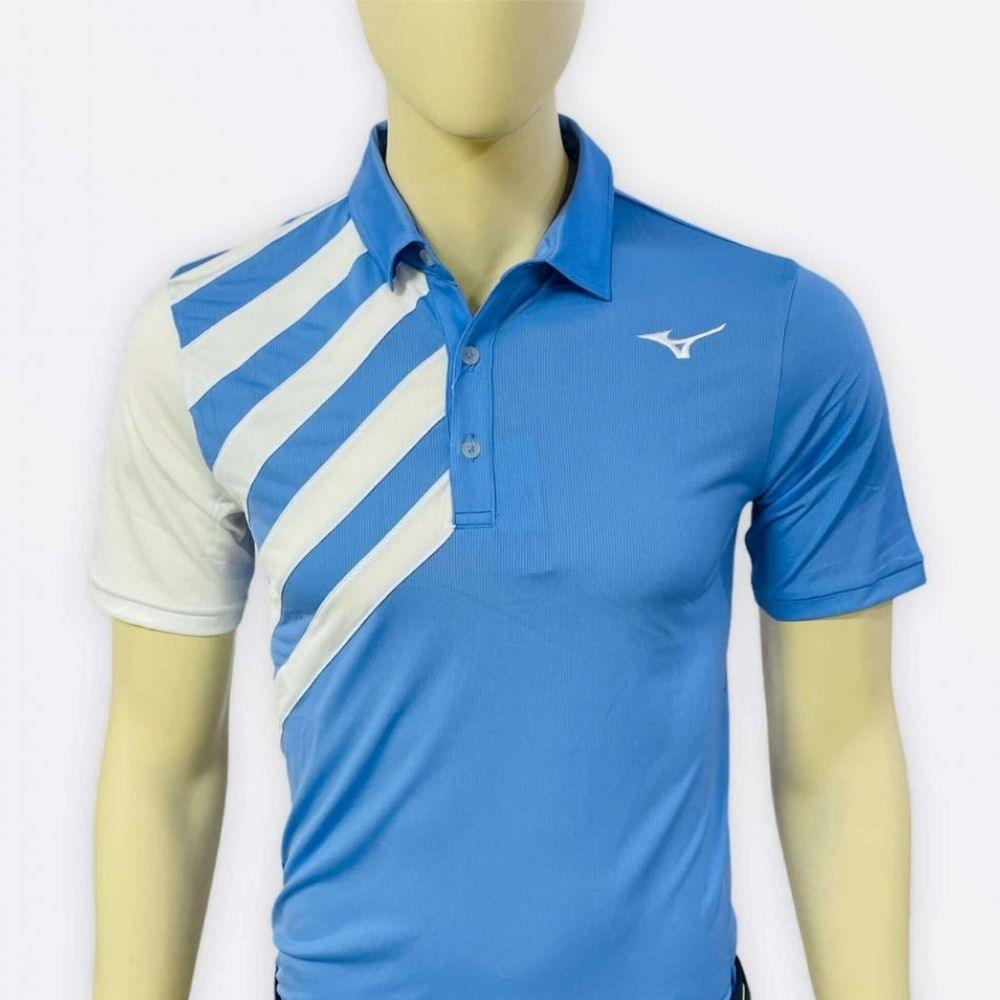 Mizuno Contrast Detail Polo T-Shirt In India | golfedge  | India’s Favourite Online Golf Store | golfedgeindia.com