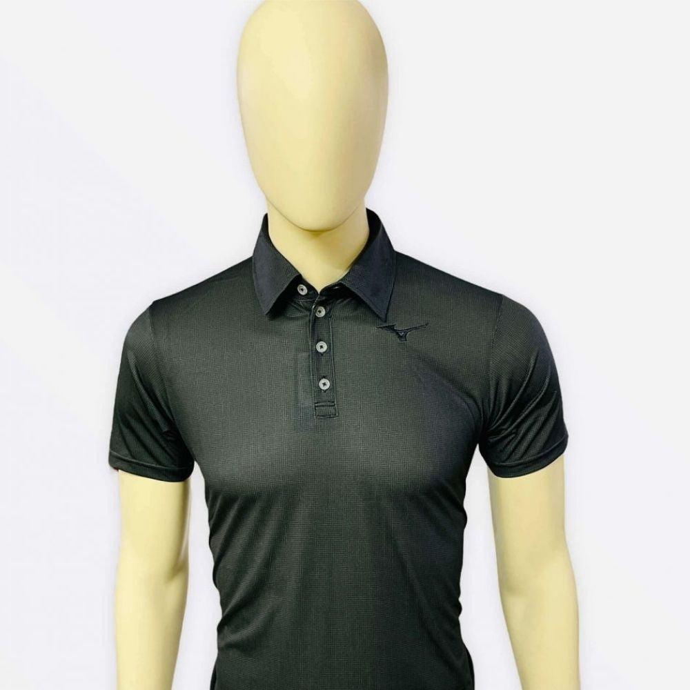 Mizuno Micro Checks Polo T-Shirt In India | golfedge | India’s Favourite Online Golf Store | golfedgeindia.com