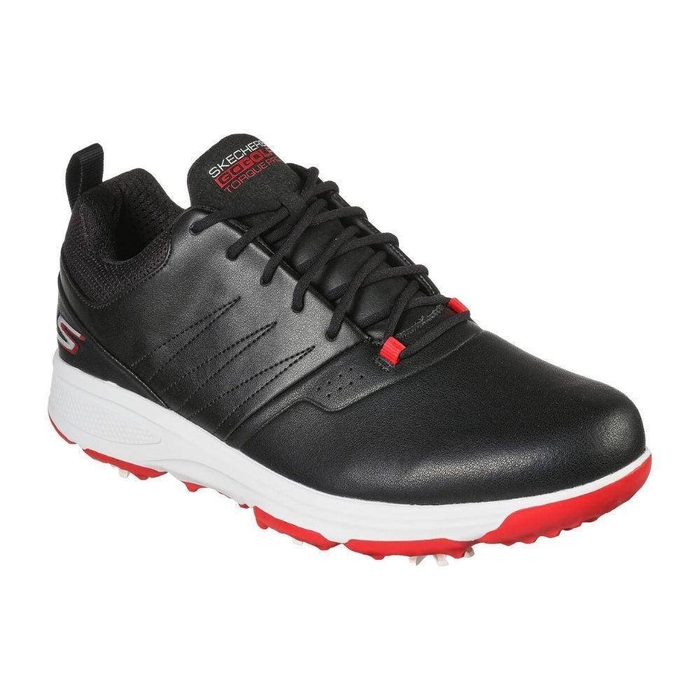 Skechers Go Golf Men's Torque Pro Golf Shoes - Black/Red In India | golfedge | India’s Favourite Online Golf Store | golfedgeindia.com