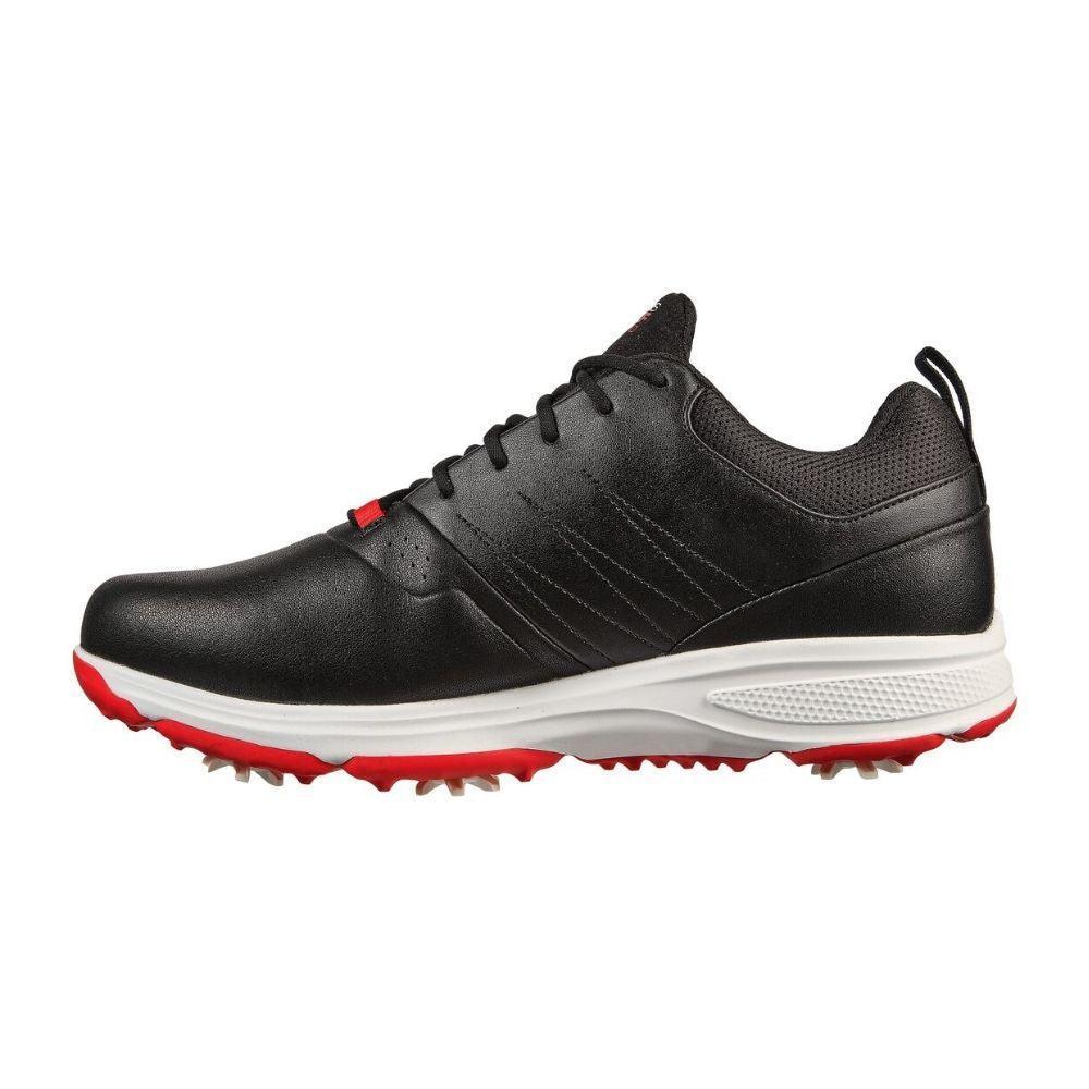 Skechers Go Golf Men's Torque Pro Golf Shoes - Black/Red In India | golfedge | India’s Favourite Online Golf Store | golfedgeindia.com