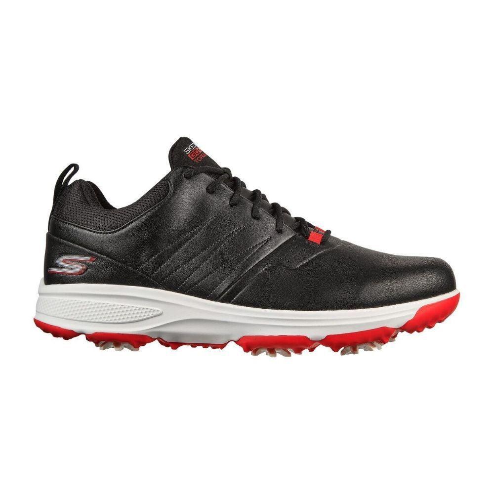 Skechers Go Golf Men's Torque Pro Golf Shoes - Black/Red In India | golfedge | India’s Favourite Online Golf Store | golfedgeindia.com