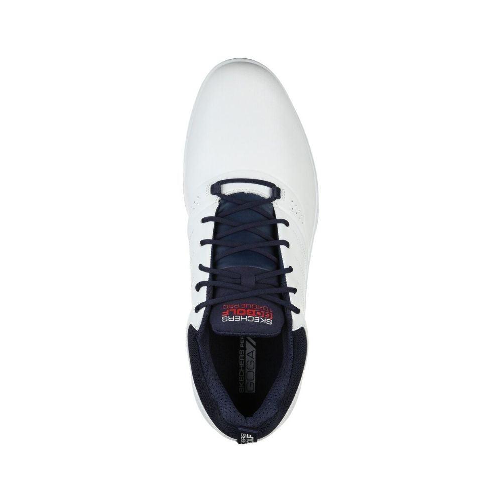 Skechers Go Golf Men's Torque Pro Golf Shoes - White/Navy In India | golfedge | India’s Favourite Online Golf Store | golfedgeindia.com