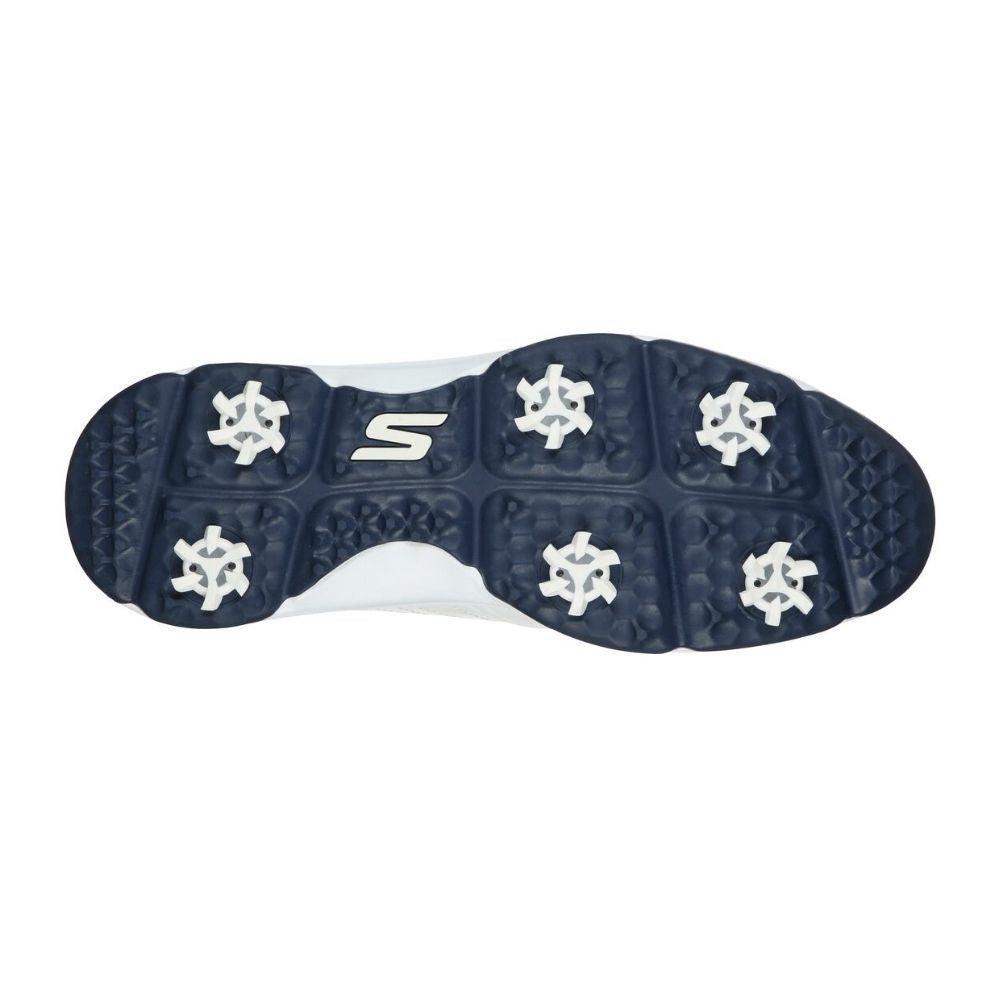Skechers Go Golf Men's Torque Pro Golf Shoes - White/Navy In India | golfedge | India’s Favourite Online Golf Store | golfedgeindia.com