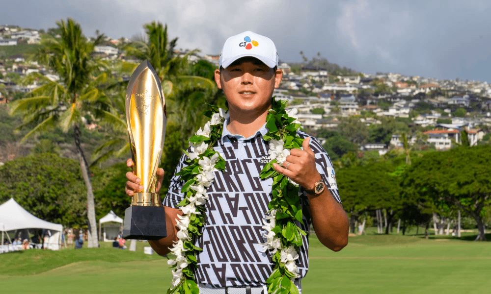 Si Woo Kim won the Sony Open title In India | golfedge  | India’s Favourite Online Golf Store  | golfedgeindia.com