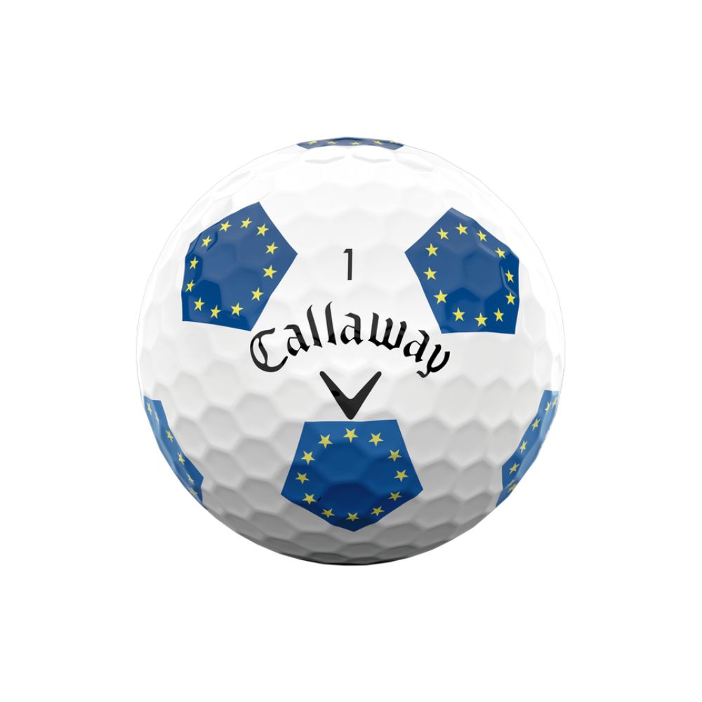 Callaway Chrome Soft Truvis Team EUROPE Golf Balls - Limited Edition