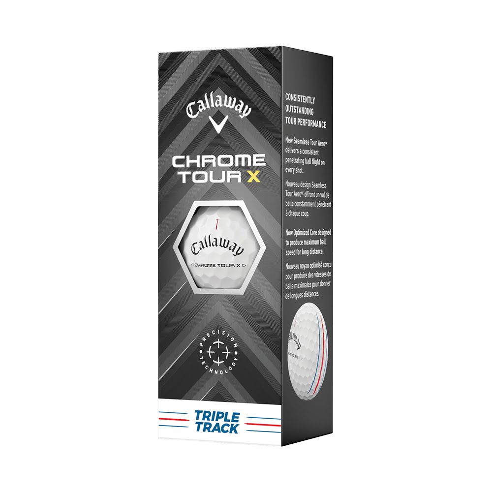 Callaway Chrome Tour X Triple Track Holiday Edition Golf Balls