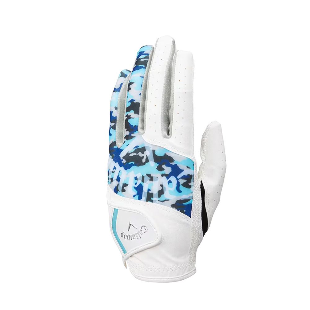 Callaway Men's Graphic Golf Gloves - White/Blue