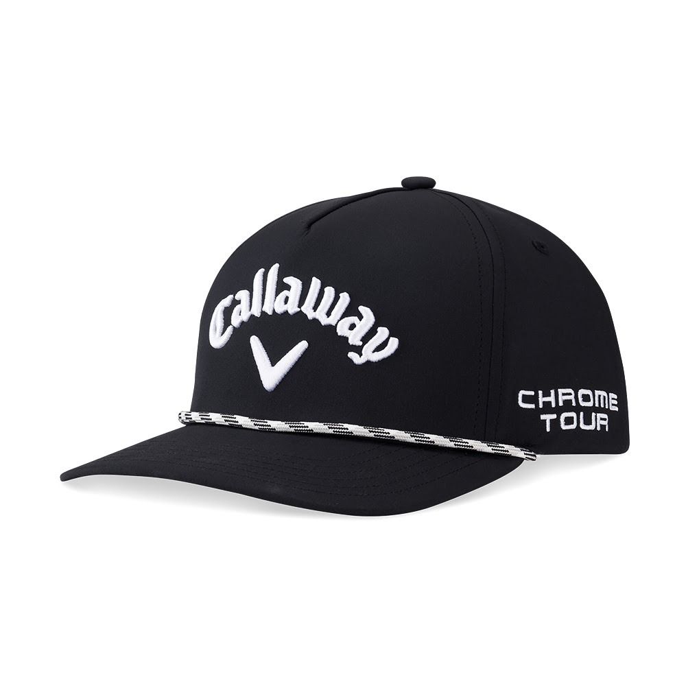 Callaway Men's TA Performance Rope Golf Cap - Black