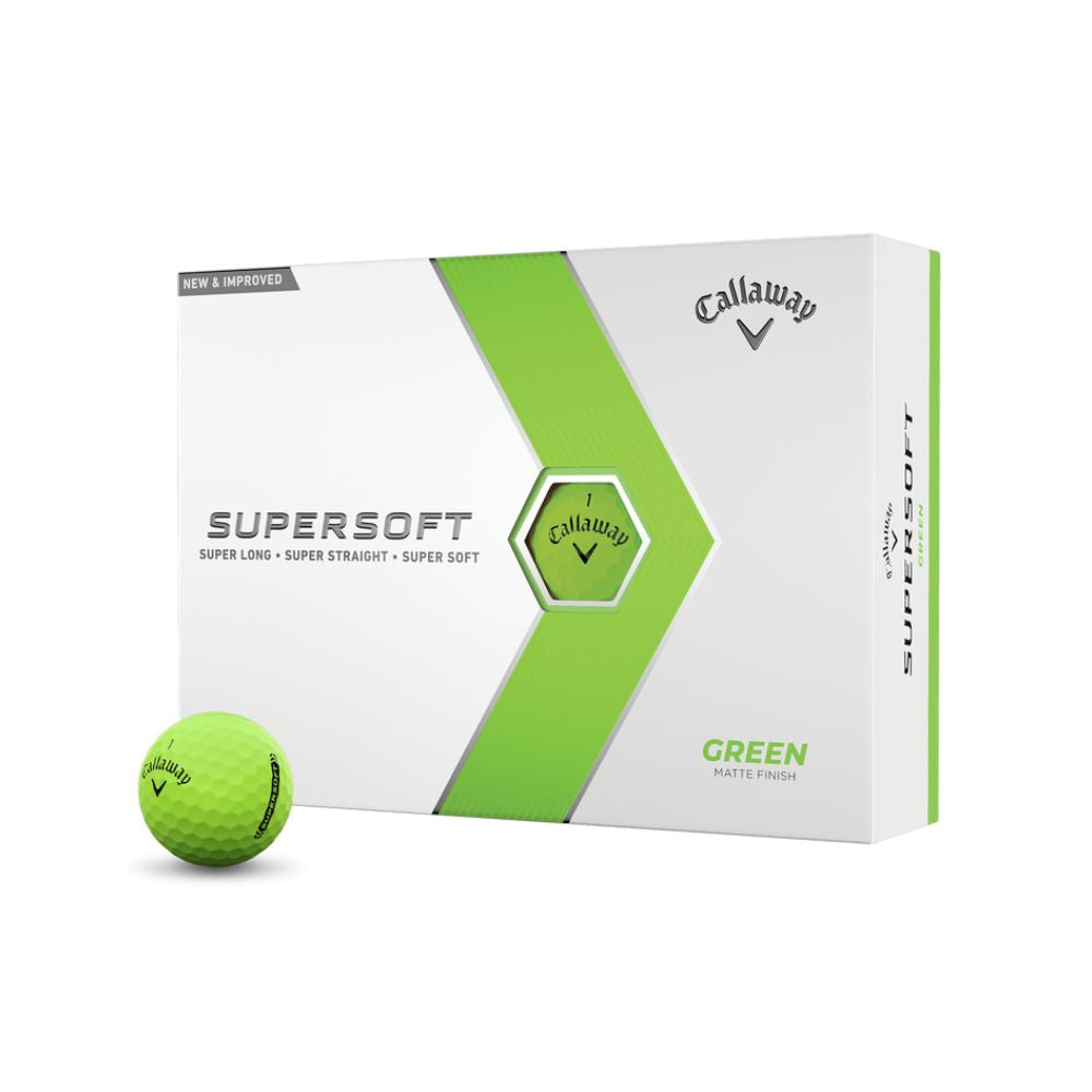 Callaway Super Soft Golf Balls - Green