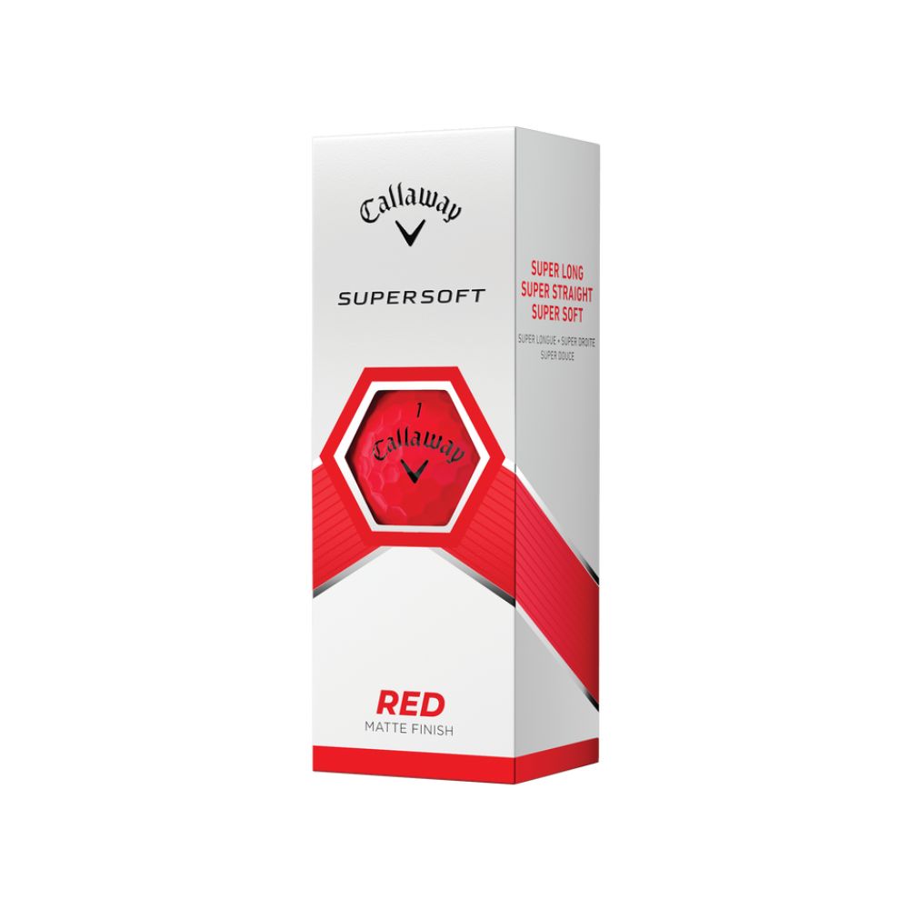 Callaway Super Soft Golf Balls - Red