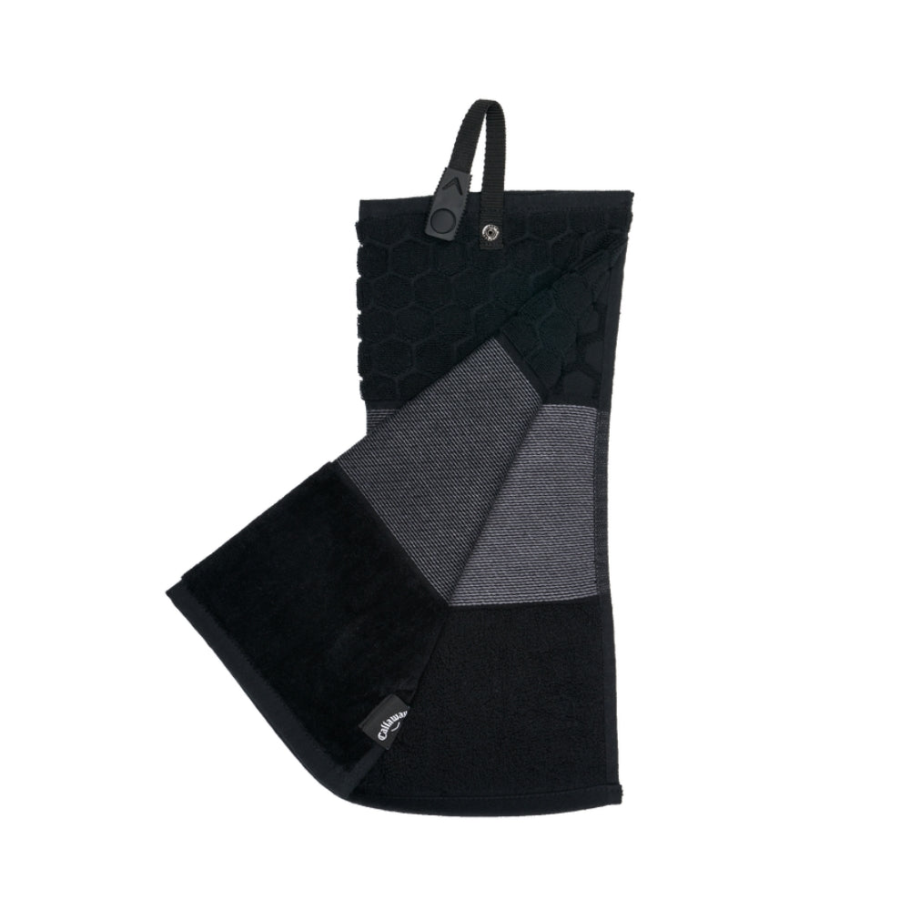 Callaway Trifold Golf Towel - Black