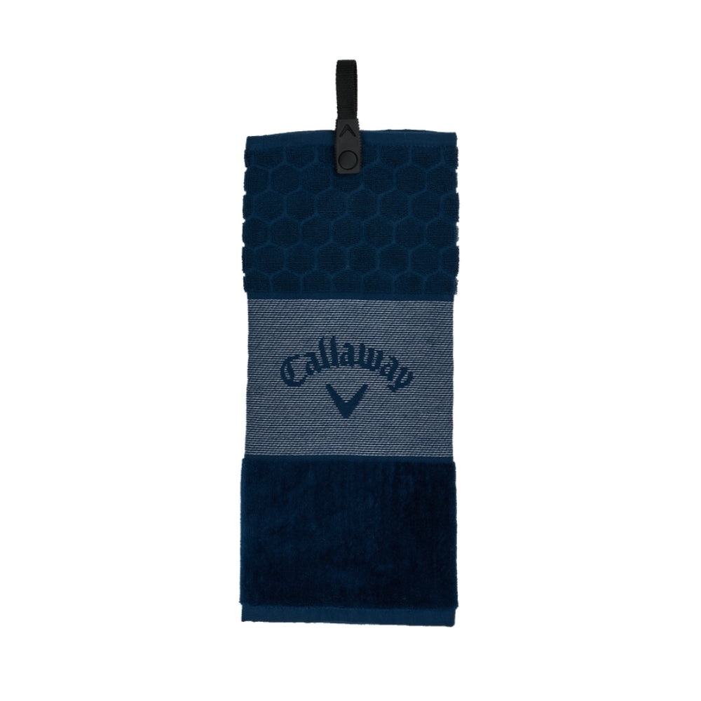 Callaway Trifold Golf Towel - Navy