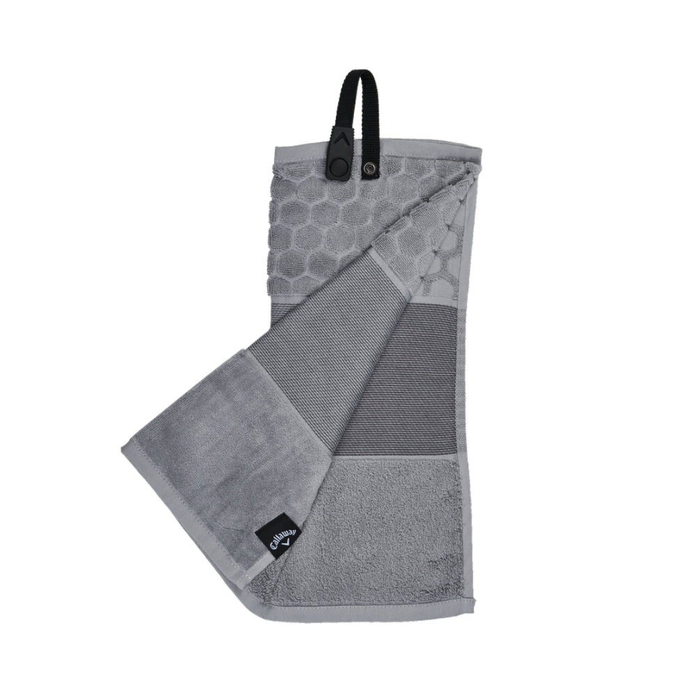 Callaway Trifold Golf Towel - Silver