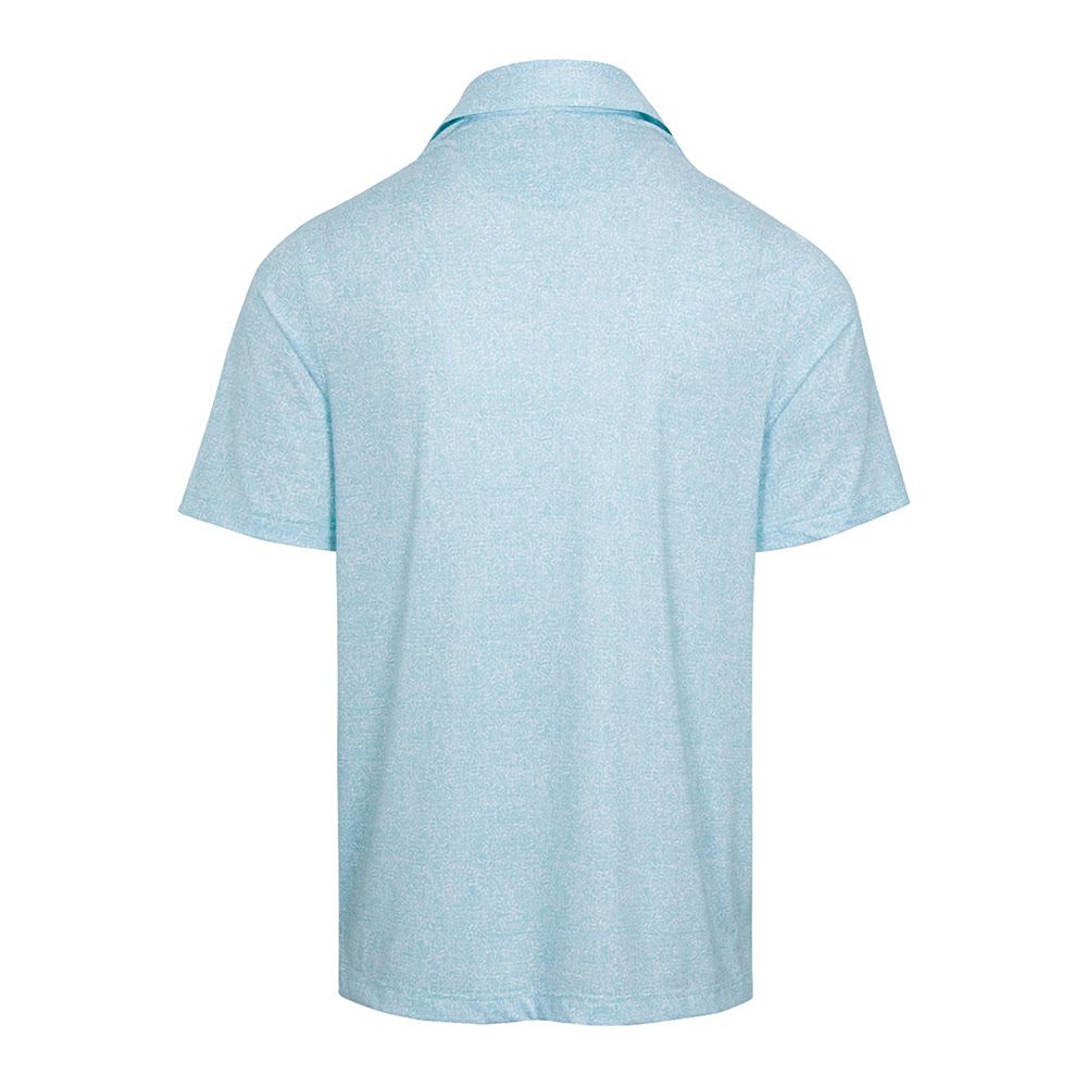 Greg Norman Men's Coral Fossil Polo - Oasis