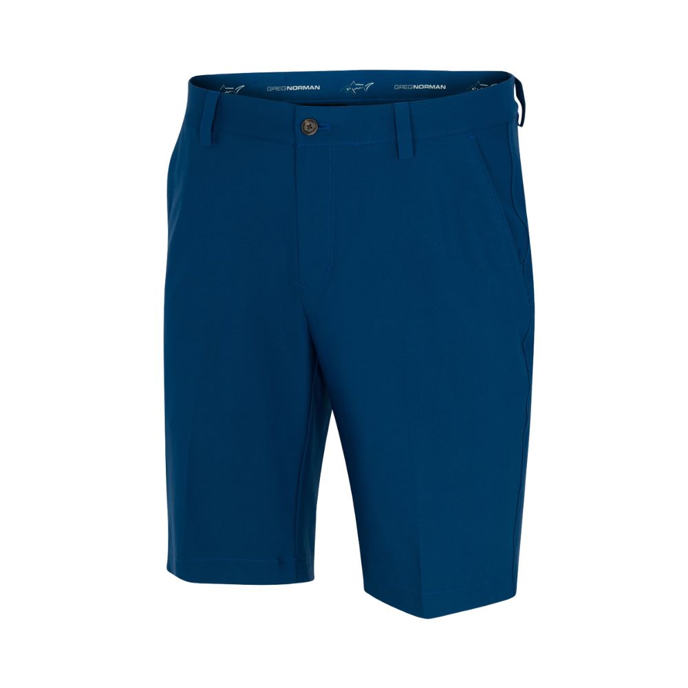 Greg Norman ML75 Microlux Stretch Shorts-Sonic Blue