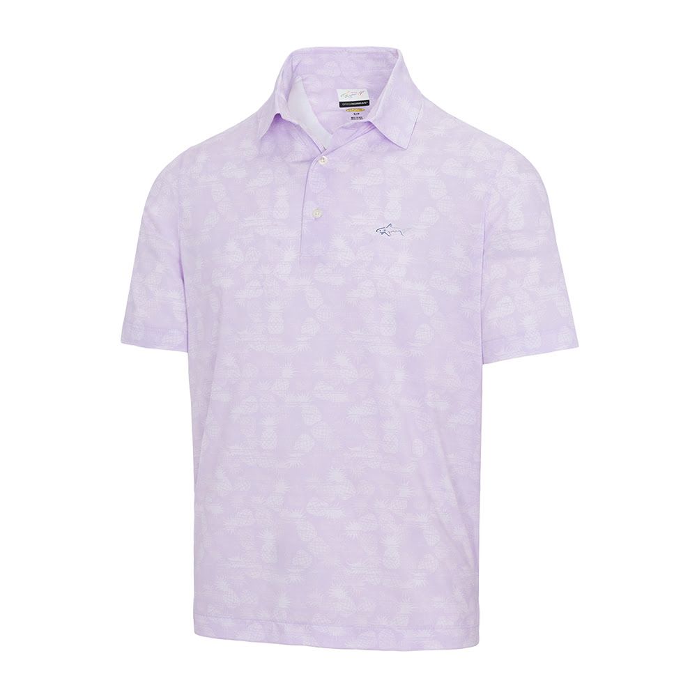 Buy Greg Norman Men s Pineapple Print Polo Online in India Golfedge