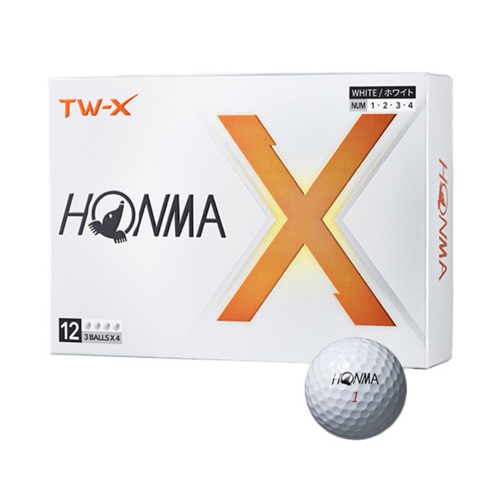 Honma TW-X Balls - White