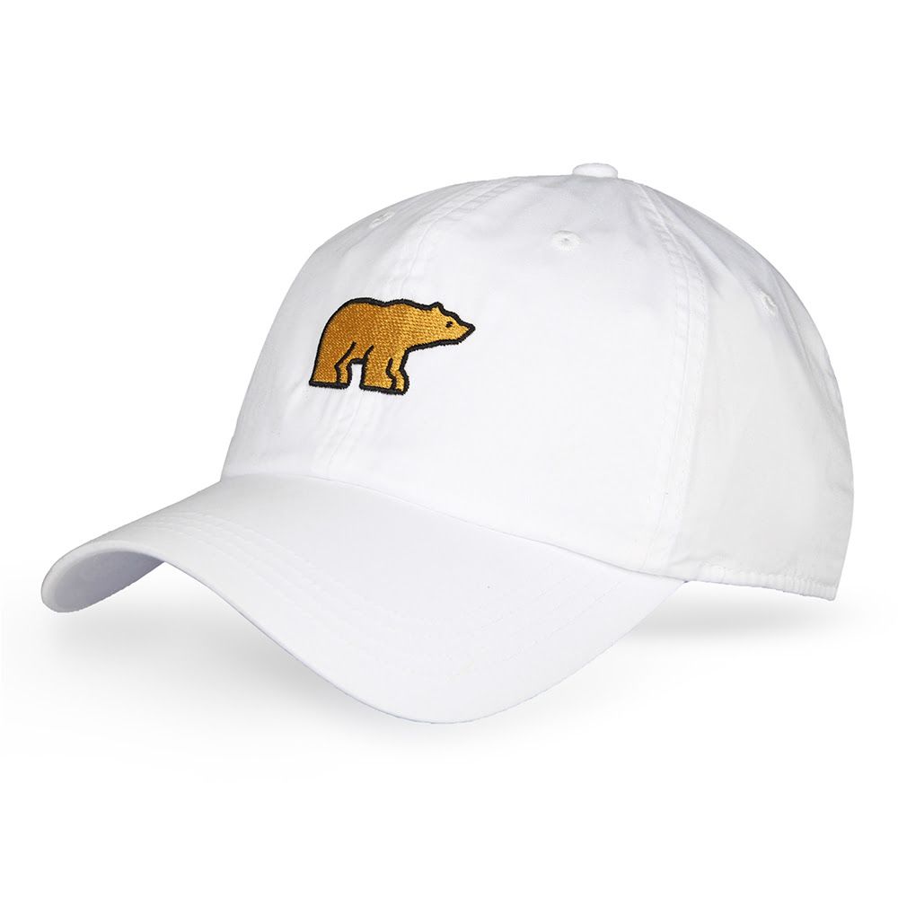 Jack Nicklaus Men's Lightweight Cotton Golf Cap - White