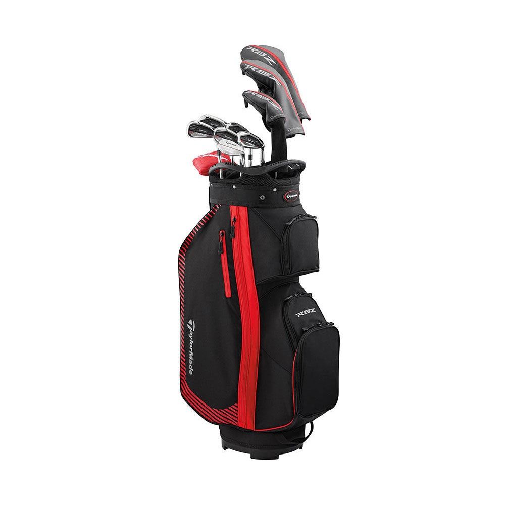 Taylormade Rbz Men’s Graphite Golf Set - Right Hand - Regular Flex - 10 Clubs + Bag