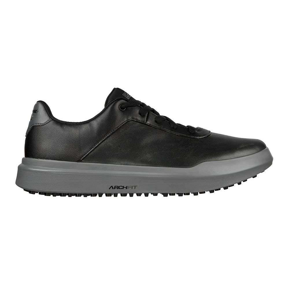 Skechers Go Golf Men's Drive 5 Lx Golf Shoes - Black/Grey