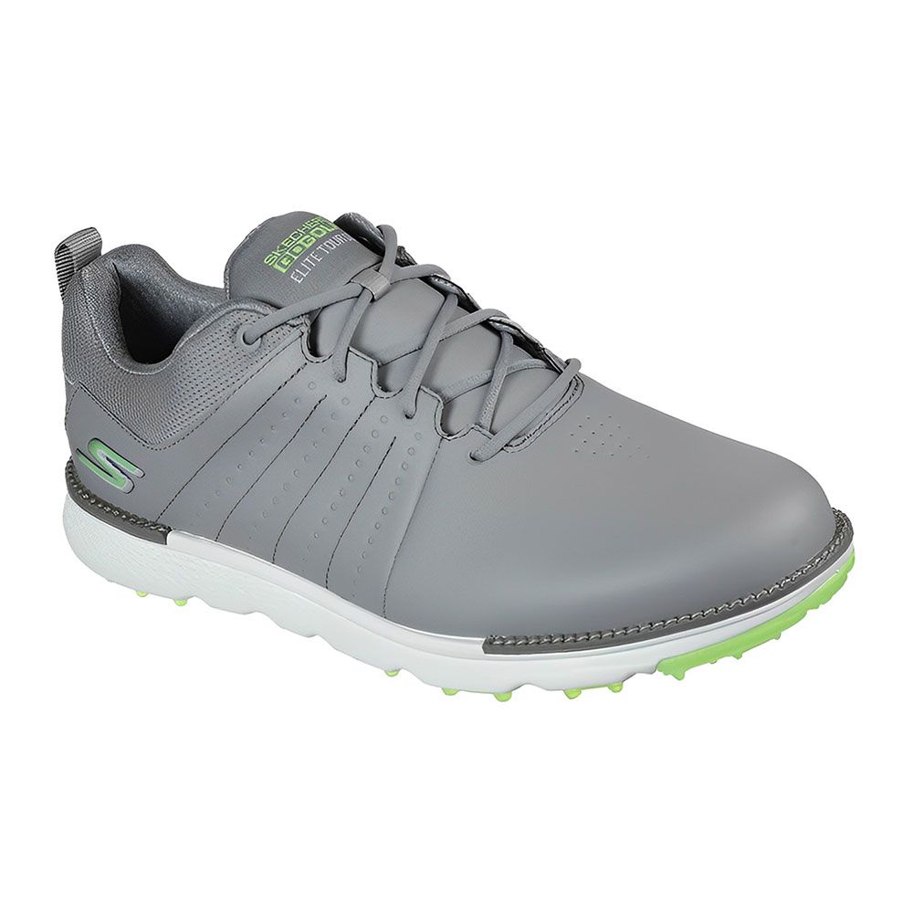 Skechers Go Golf Men's Elite Tour SL Shoes - Grey/Lime