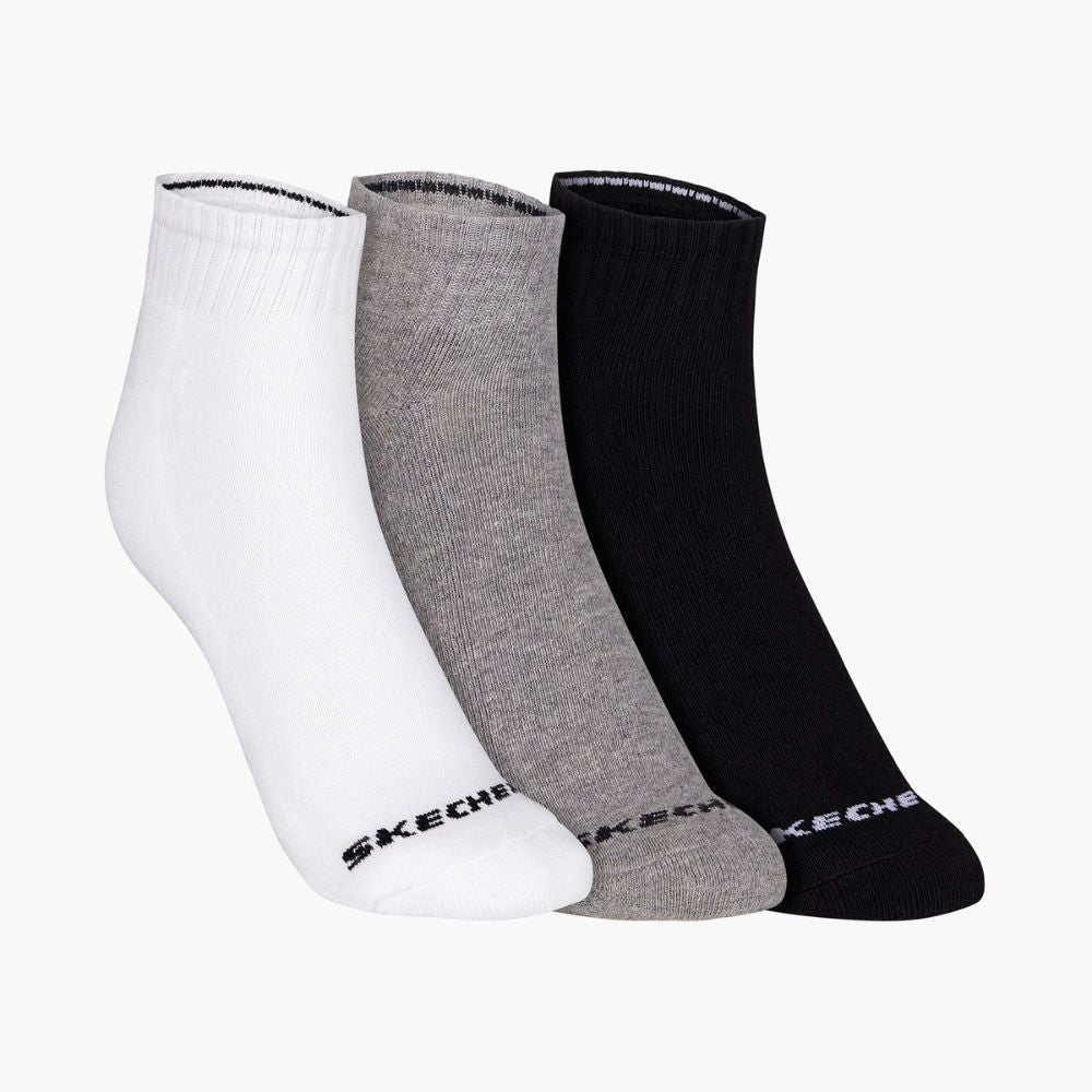 Skechers Men Printed Ankle-Length Socks - Pack of 3