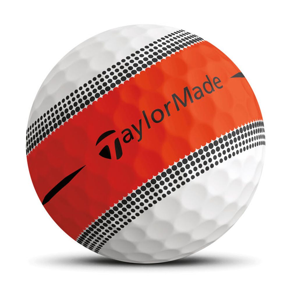 Taylormade Tour Response Stripe Golf Ball - Multi Colour