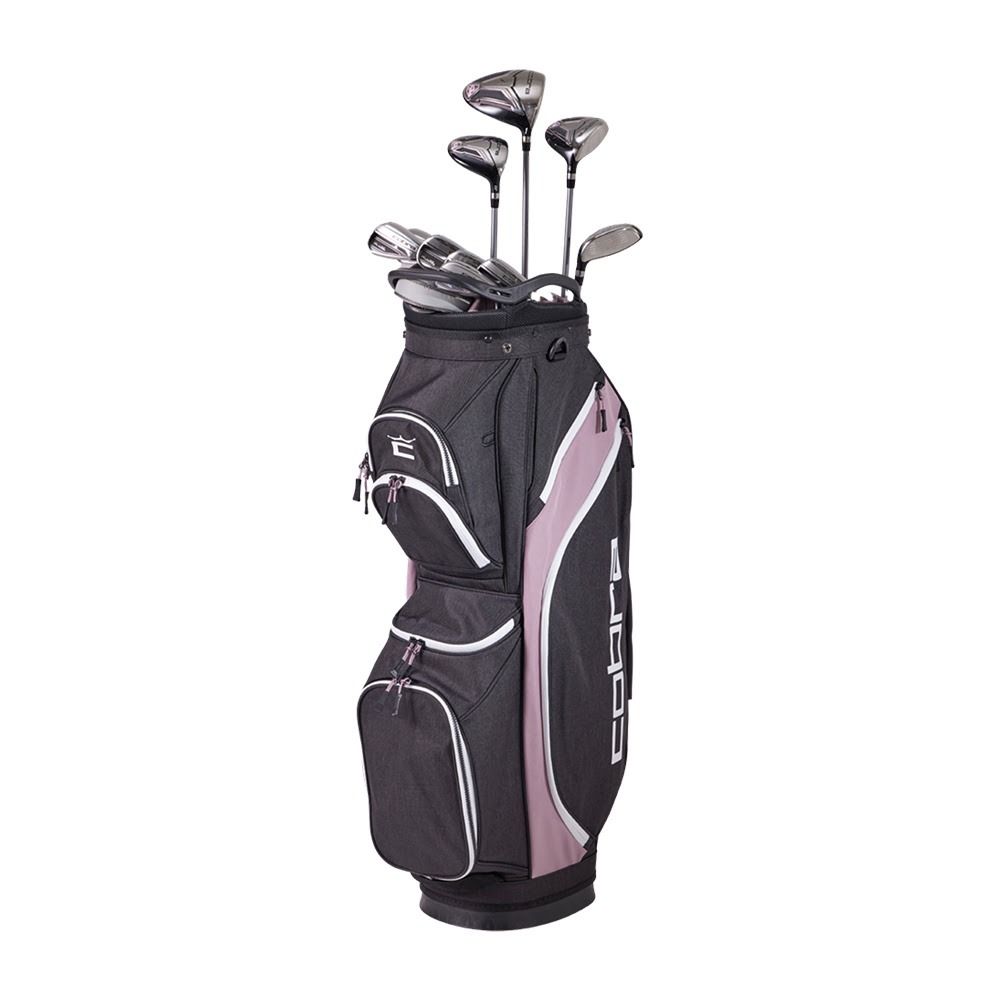 Cobra Women's Fly XL Graphite Package Set - (10 Clubs + Bag) - Black