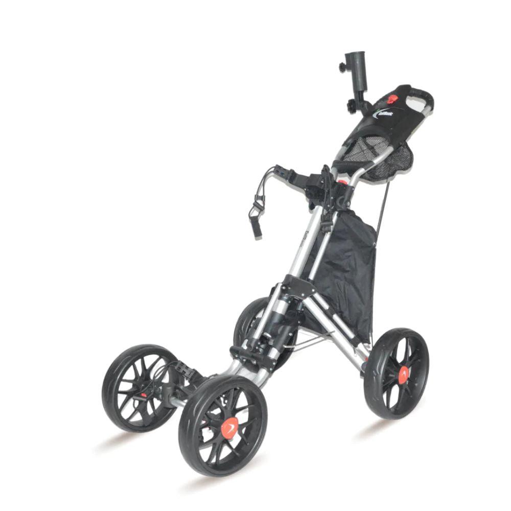GolfBasic Prime V4 4 Wheel Golf Push Trolley In India | golfedge  | India’s Favourite Online Golf Store | golfedgeindia.com