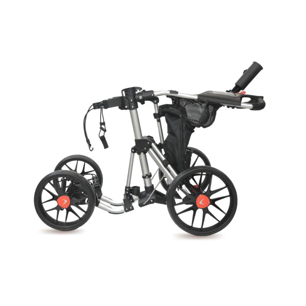 GolfBasic Prime V4 4 Wheel Golf Push Trolley In India | golfedge  | India’s Favourite Online Golf Store | golfedgeindia.com