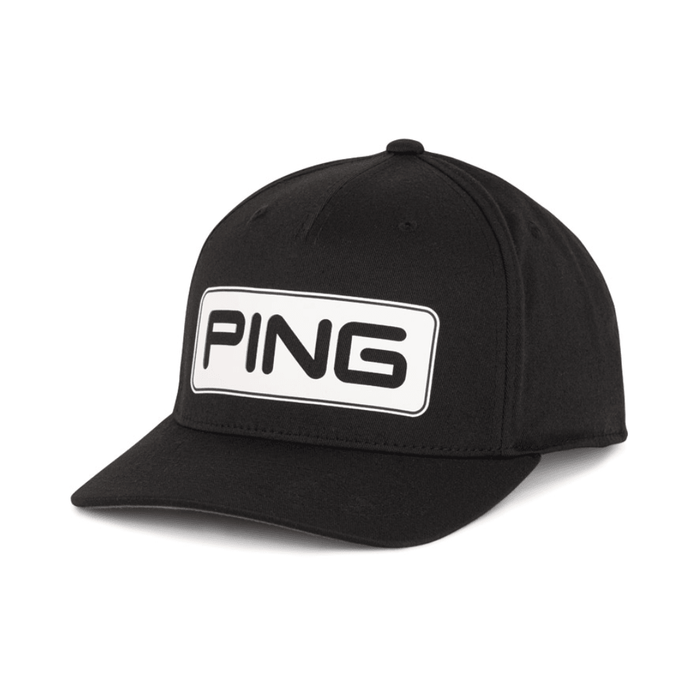 Ping Men's Tour Classic Golf Cap - Black In India | golfedge  | India’s Favourite Online Golf Store | golfedgeindia.com