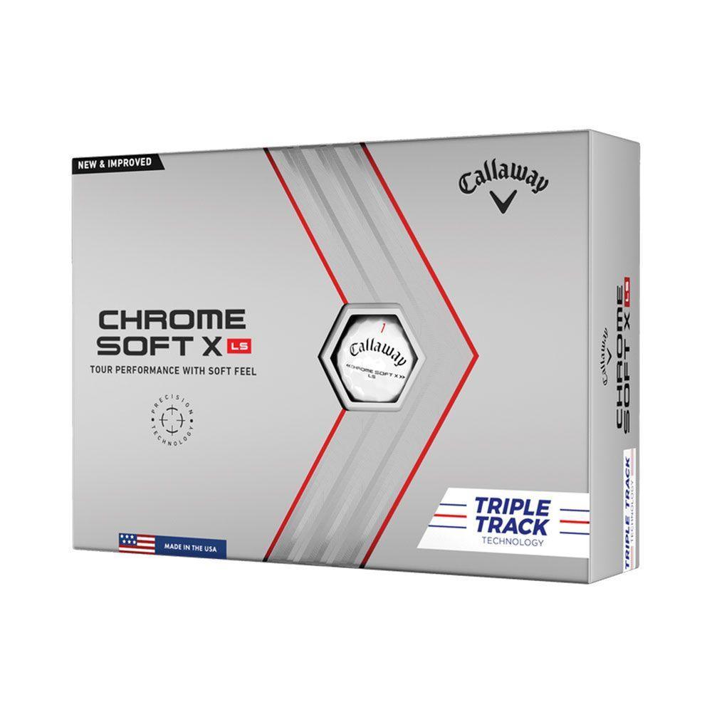 Callaway Chrome Soft X LS Triple Track Golf Balls In India | golfedge  | India’s Favourite Online Golf Store | golfedgeindia.com