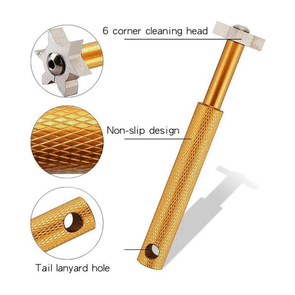 Golfedge Groove Sharpener Tool With 6 Cutter Faces In India | golfedge  | India’s Favourite Online Golf Store | golfedgeindia.com