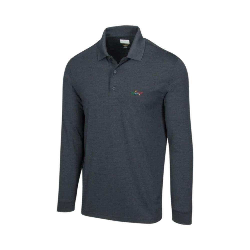 Greg Norman Long Sleeve Space Dye Polo Tshirt In India | golfedge  | India’s Favourite Online Golf Store | golfedgeindia.com
