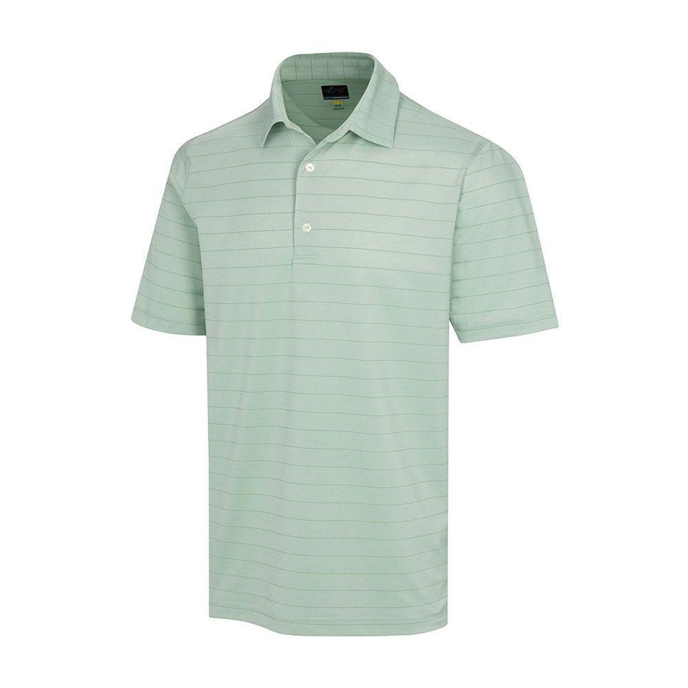 Greg Norman Men's Stripe Stretch Polo - Sage Green In India | golfedge  | India’s Favourite Online Golf Store | golfedgeindia.com