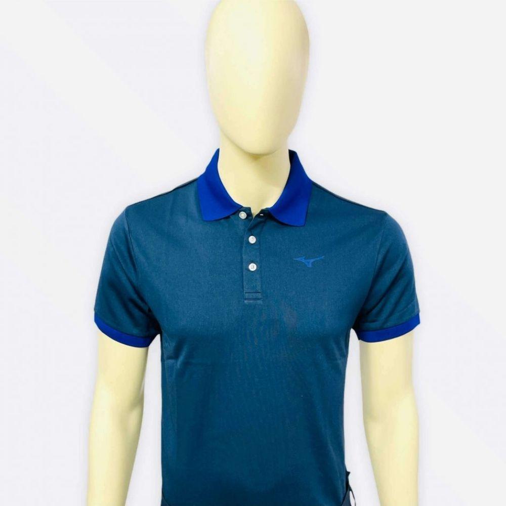 Mizuno Basic Ribbed Collar Polo T-Shirt In India | golfedge  | India’s Favourite Online Golf Store | golfedgeindia.com