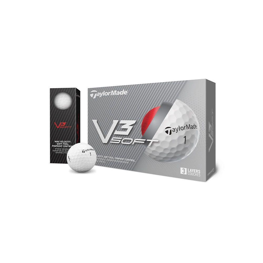 TaylorMade V3 Soft 3 Layer Golf Balls In India | golfedge  | India’s Favourite Online Golf Store | golfedgeindia.com